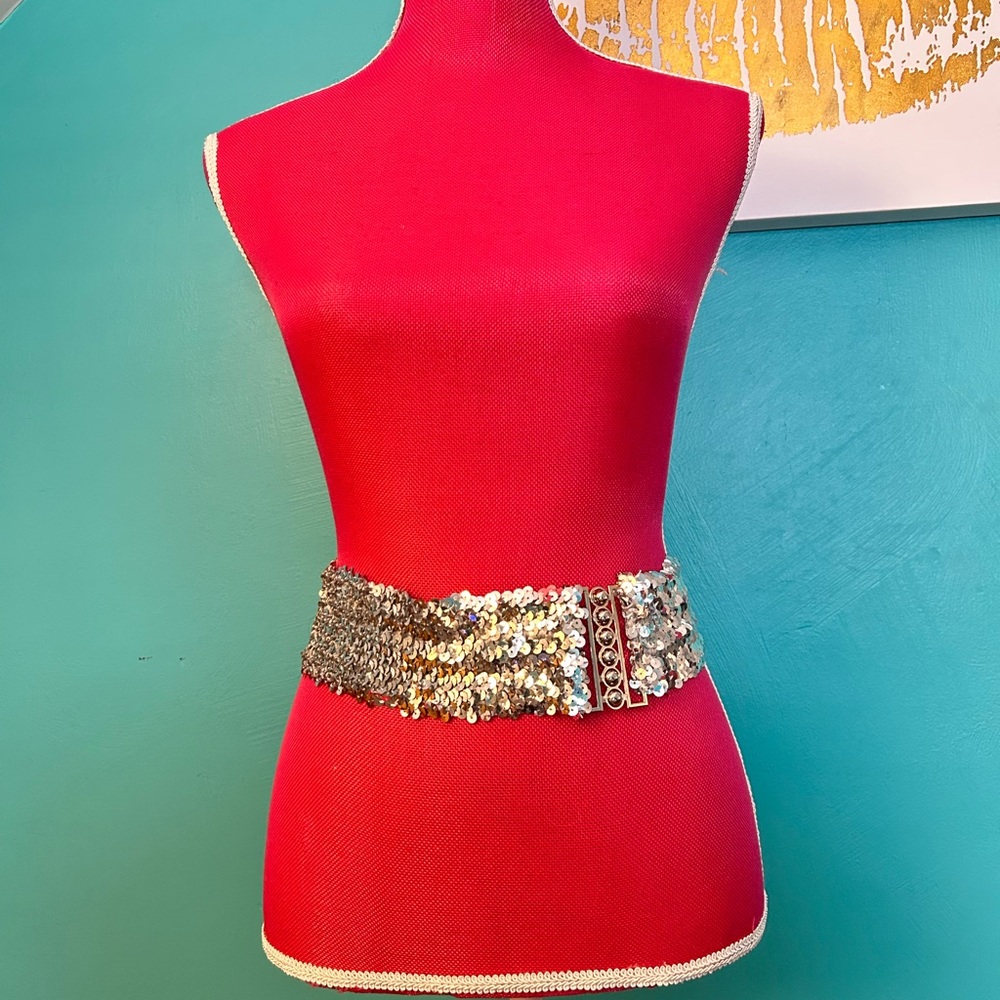 SEQUIN 2000’s BELT 😎